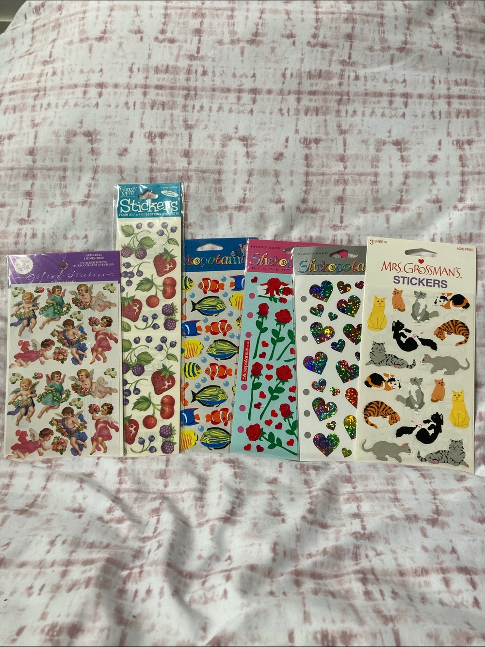 New Vintage mixed lot of stickers